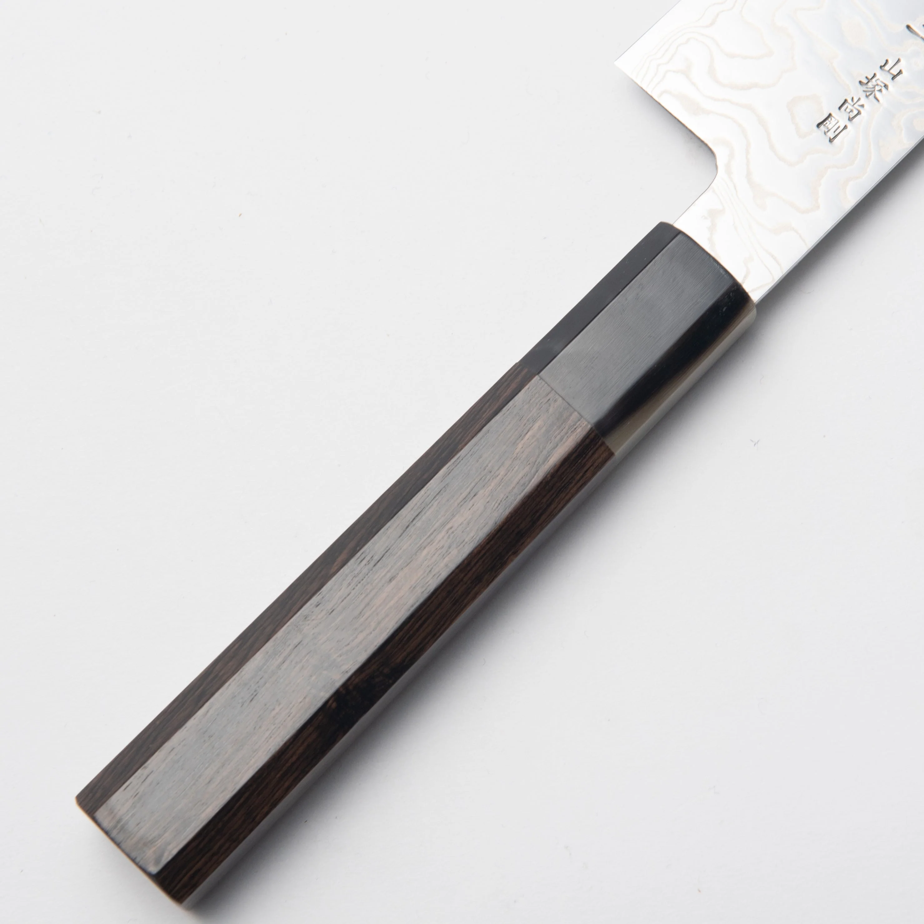 Shogo Yamatsuka's Nickel-Damascus steel Santoku 180mm - Image 3