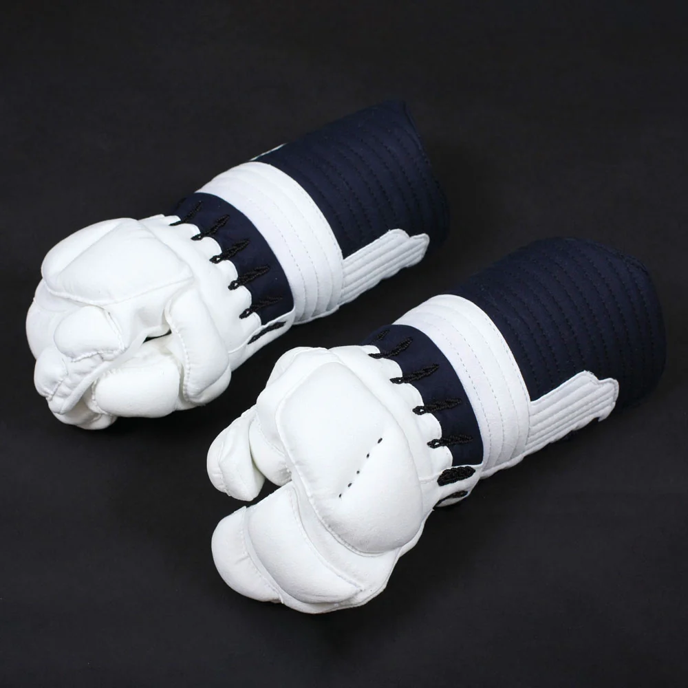 6mm White Clarino Naginata Kote - Image 2