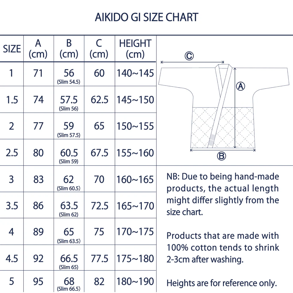 AG300/AP300 Aikido Uniform Set - Made in Japan - Image 3