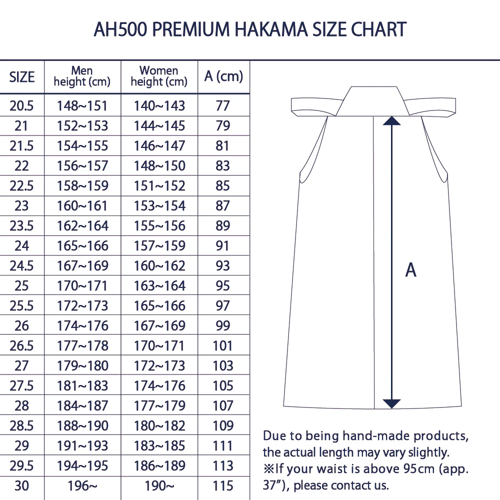 AH500 PREMIUM - Polyester Aikido Hakama - Image 10