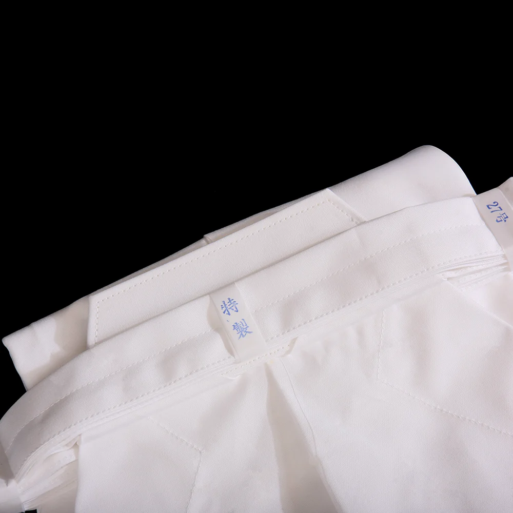 Bleached Cotton Kendo Hakama - Image 4