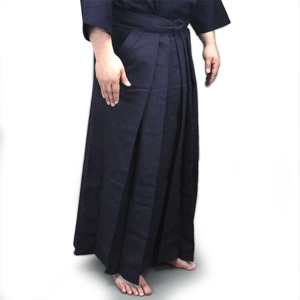 Color-fixed #7000 Cotton Kendo Hakama available only size 19~22.5 - Image 3