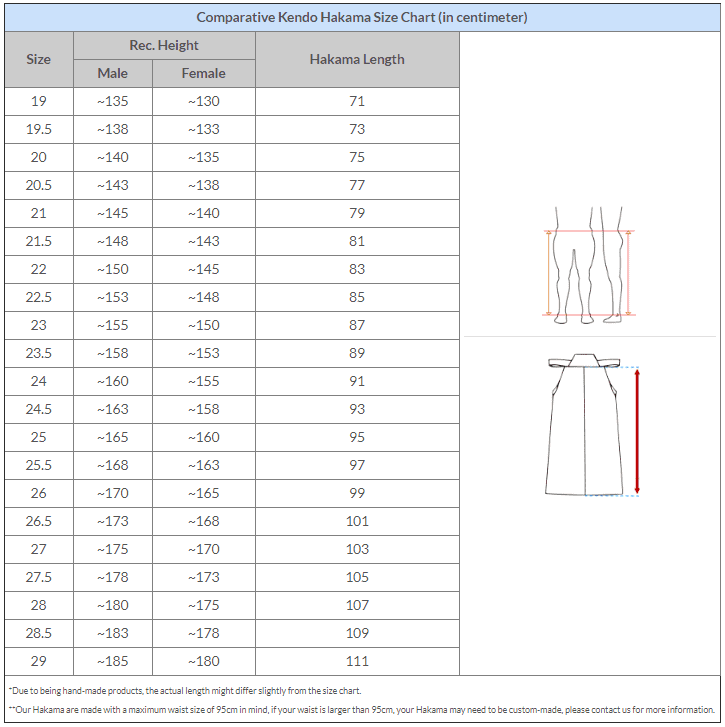 Color-fixed #7000 Cotton Kendo Hakama available only size 19~22.5 - Image 5