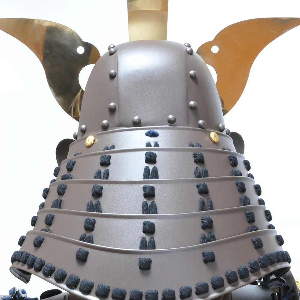 Deluxe Mitsu-kuwagata Maedate Kabuto Okegawa Nimaido Gusoku Yoroi - Image 5