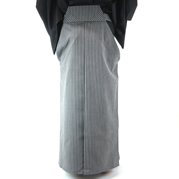 Embu - Striped Silket Iaido Hakama - Image 3