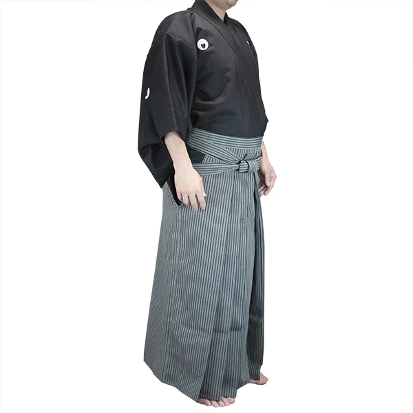 Embu Uniform Set - Heian Tailors Dogi & Striped Hakama Set - Image 15