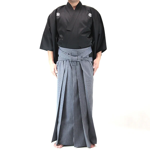 Embu Uniform Set - Heian Tailors Dogi & Striped Hakama Set - Image 3