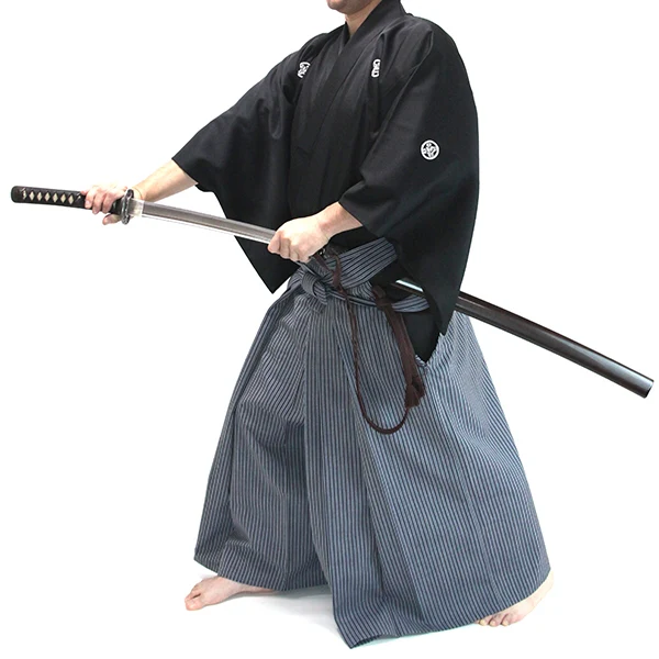 Embu Uniform Set - Heian Tailors Dogi & Striped Hakama Set - Image 7