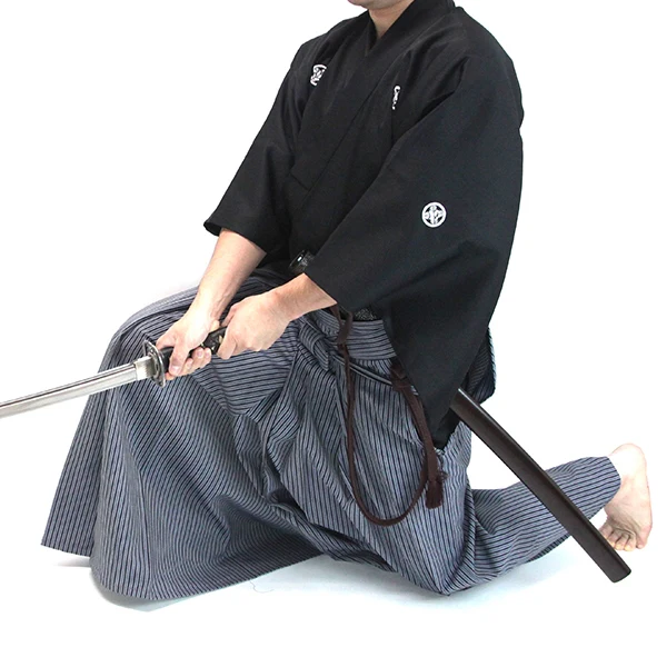 Embu Uniform Set - Heian Tailors Dogi & Striped Hakama Set - Image 8