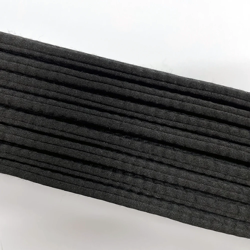 Genuine Silk Black Belt - Image 3