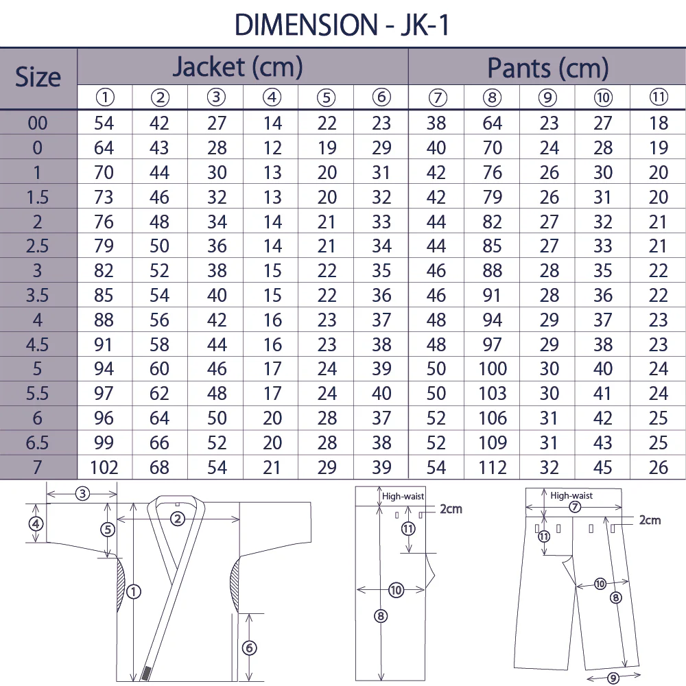 JK-1 Hayate Karate Uniform - Image 11