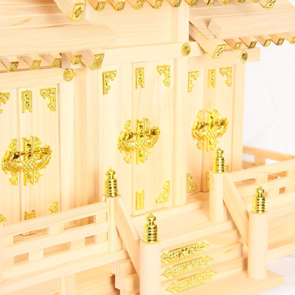 Three shrine Miyagata Kamidana - Small - Image 3