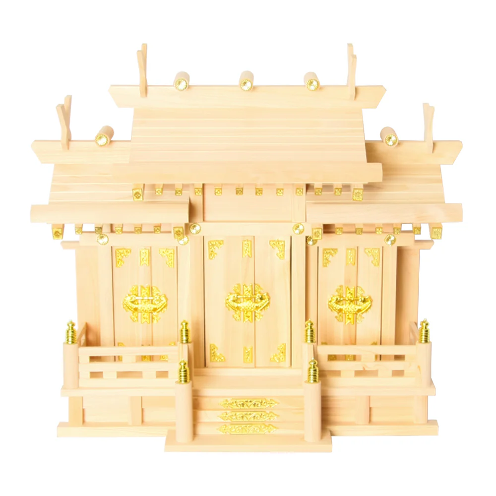 Three shrine Miyagata Kamidana - Small - Image 4
