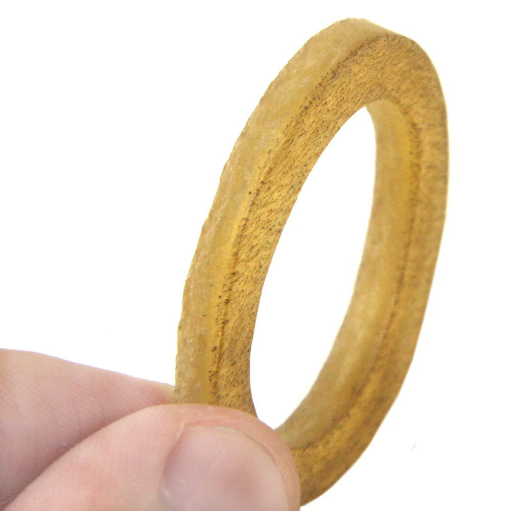 Kata Naginata Leather Tsuba - Image 3