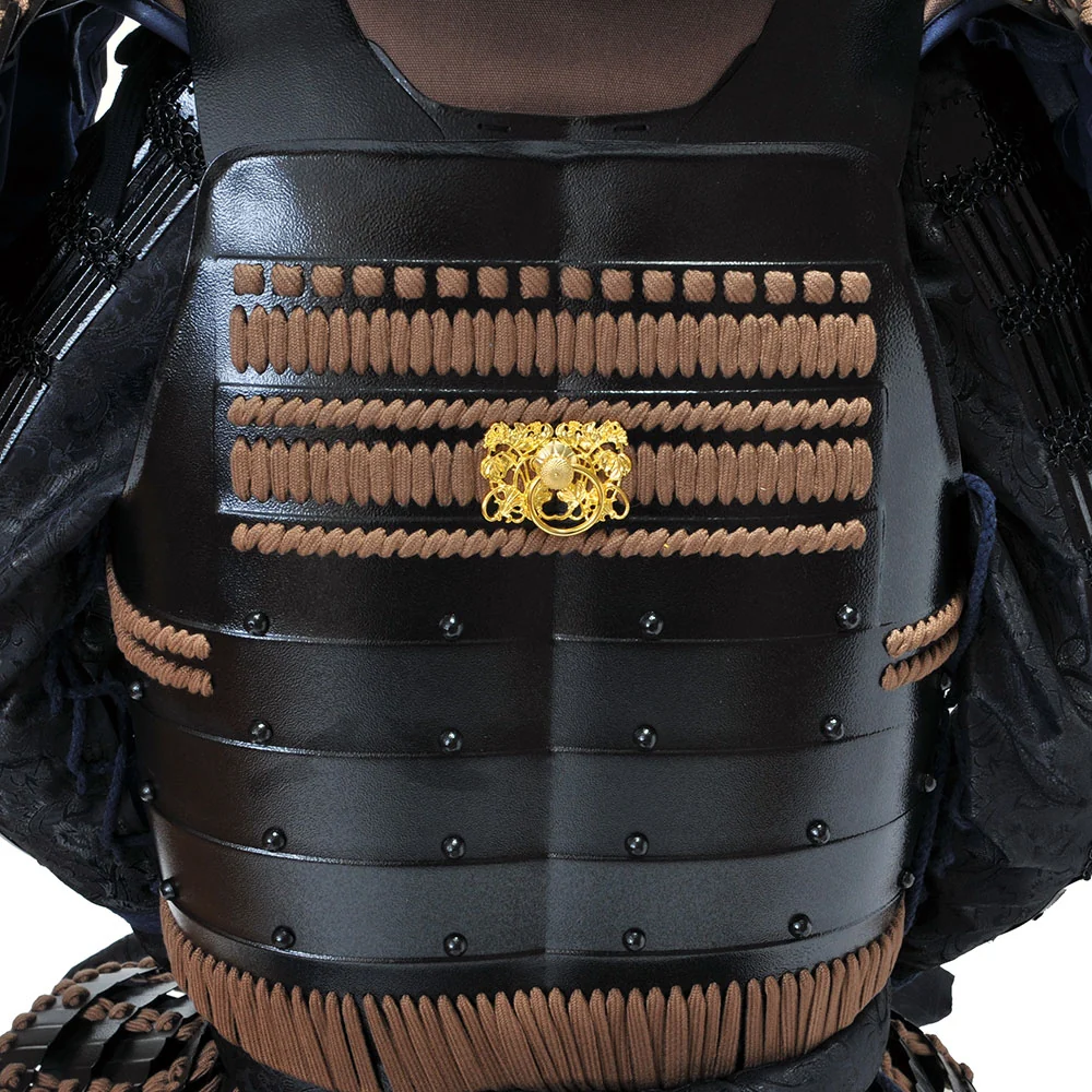 Momo-nari Dai-wakitate Kabuto Nimaido Gusoku Yoroi Armor - Image 12