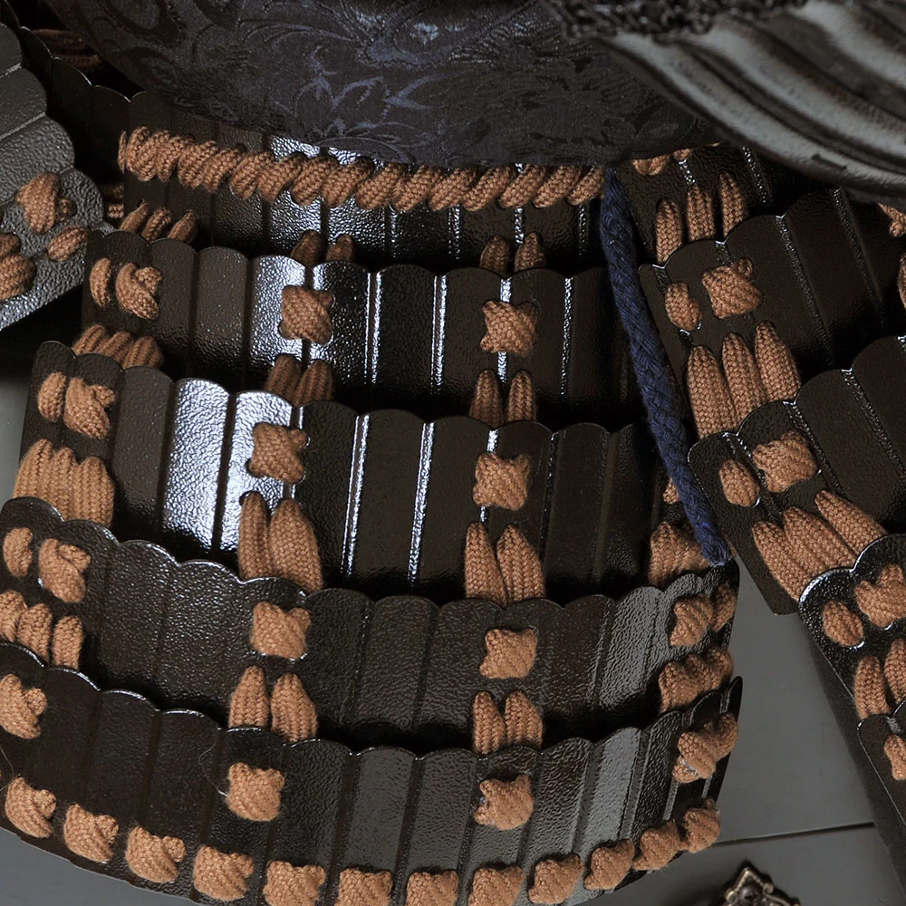 Momo-nari Dai-wakitate Kabuto Nimaido Gusoku Yoroi Armor - Image 15