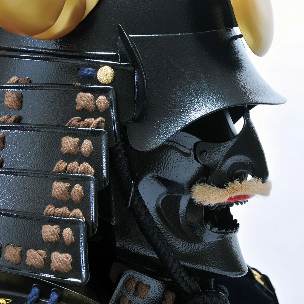 Momo-nari Dai-wakitate Kabuto Nimaido Gusoku Yoroi Armor - Image 8