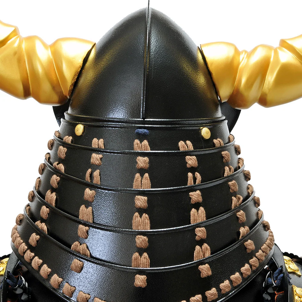 Momo-nari Dai-wakitate Kabuto Nimaido Gusoku Yoroi Armor - Image 9