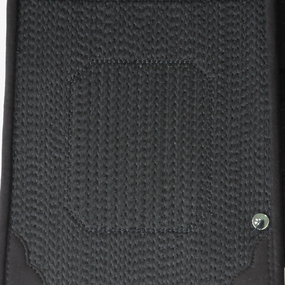Panther - 6mm Fit-stitch Black Tetknit Kendo Tare - Image 4