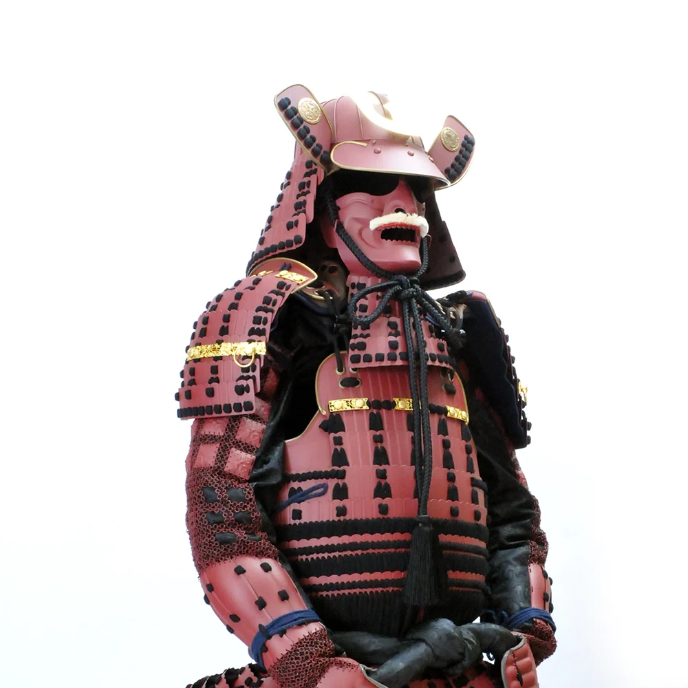 Premium Mitsu-kuwagata Maedate 16-ken Suji Kabuto Iyozane Nimaido Gusoku Yoroi - Image 14