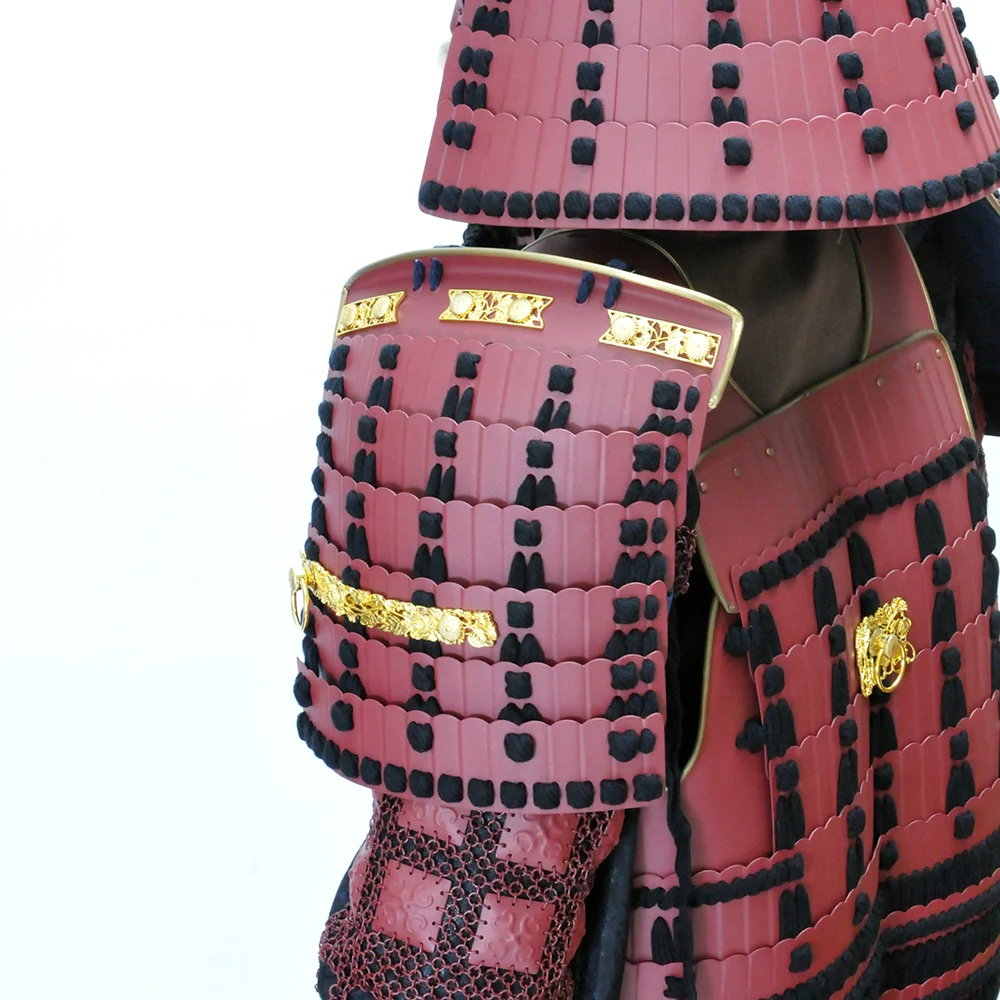 Premium Mitsu-kuwagata Maedate 16-ken Suji Kabuto Iyozane Nimaido Gusoku Yoroi - Image 23