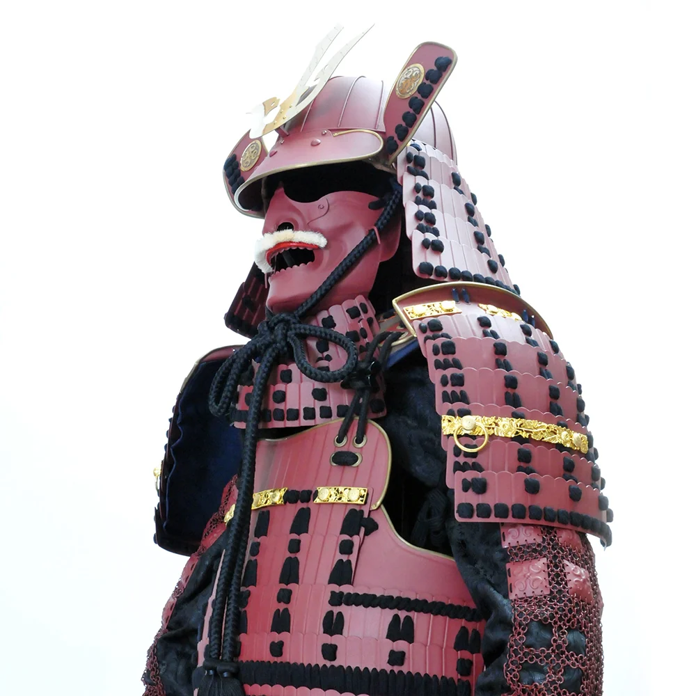 Premium Mitsu-kuwagata Maedate 16-ken Suji Kabuto Iyozane Nimaido Gusoku Yoroi - Image 26