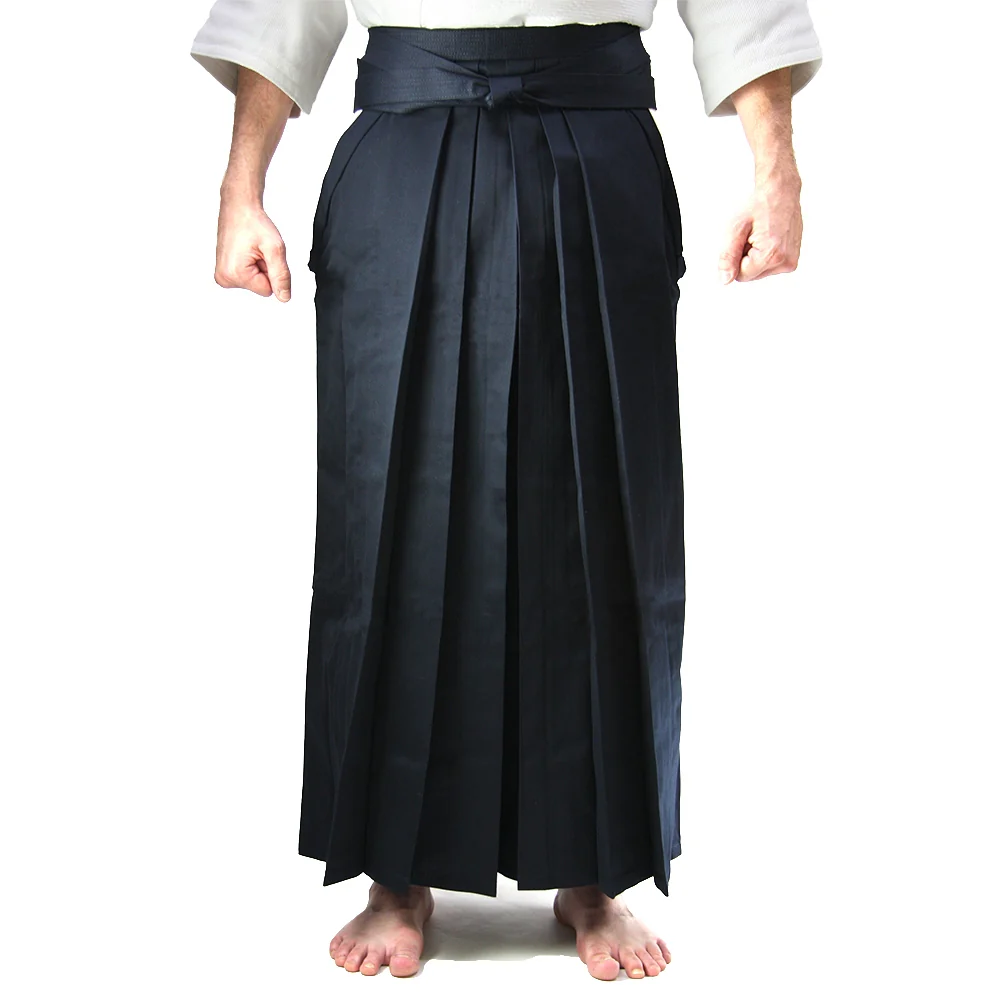 AH900 - Take Deluxe Cotton Aikido Hakama - Image 3