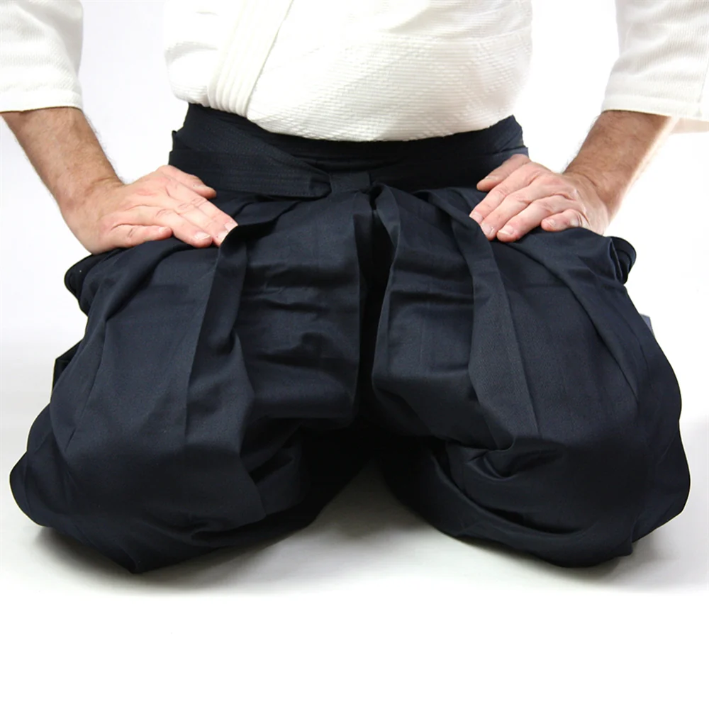 AH900 - Take Deluxe Cotton Aikido Hakama - Image 5