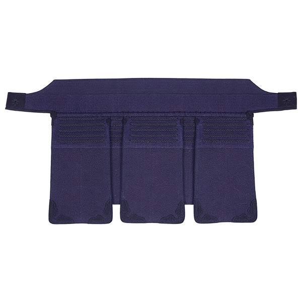 Tokuren Z Silver - Jissengata 4mm Orizashi Men Kote Tare Set - Image 11