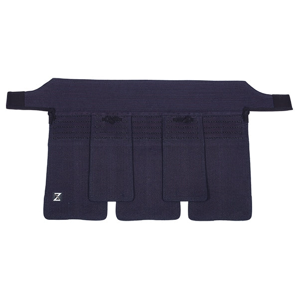 Tokuren Z Silver - Jissengata 4mm Orizashi Men Kote Tare Set - Image 12