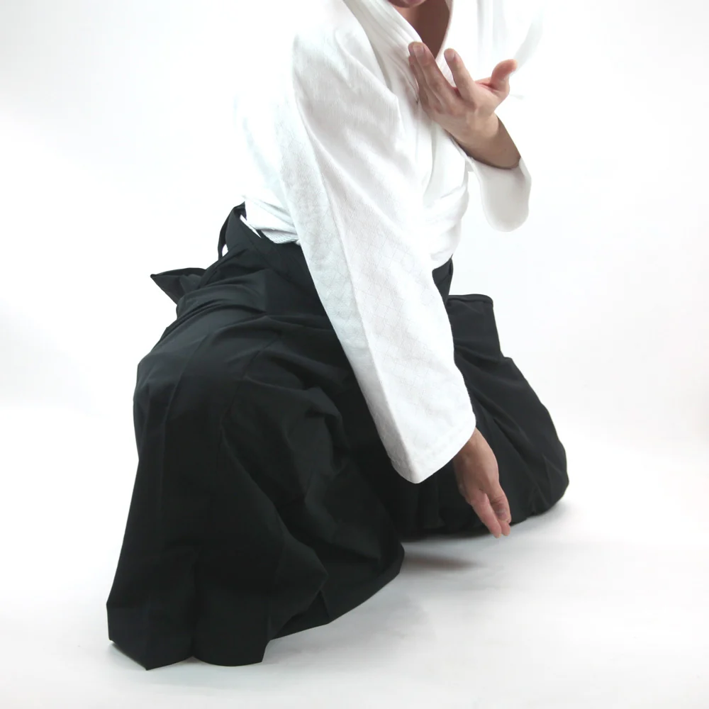 AH750 - Tsubasa Stretch Aikido Hakama - Image 3