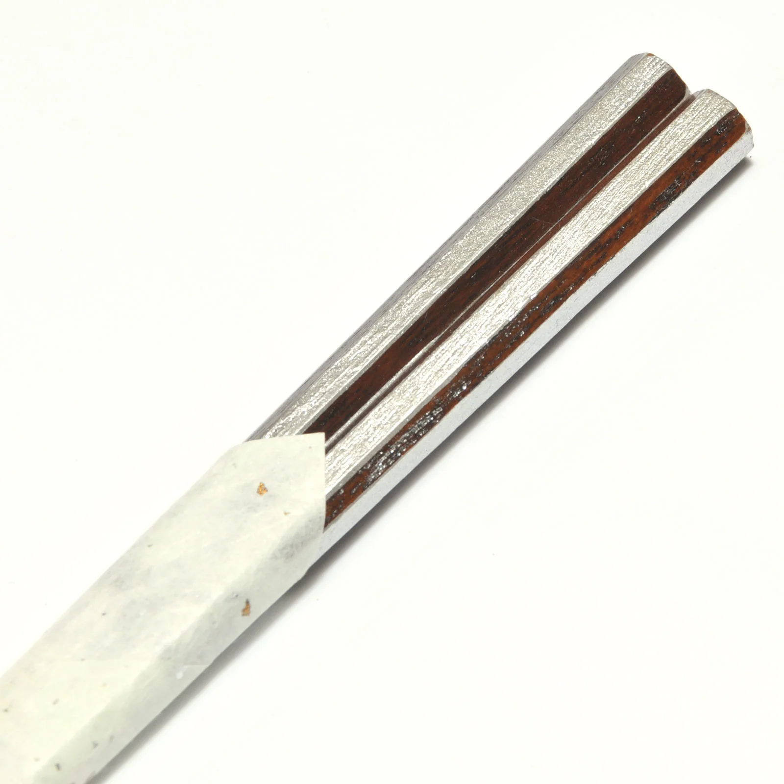 Wajima Lacquer Chopsticks  - Suri urushi Hakkaku Silver - 22.5cm - Image 2