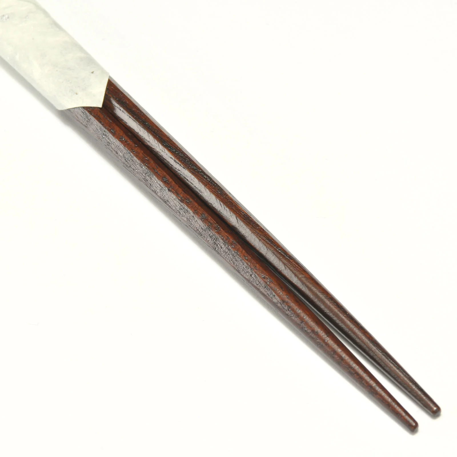 Wajima Lacquer Chopsticks  - Suri urushi Hakkaku Silver - 22.5cm - Image 3