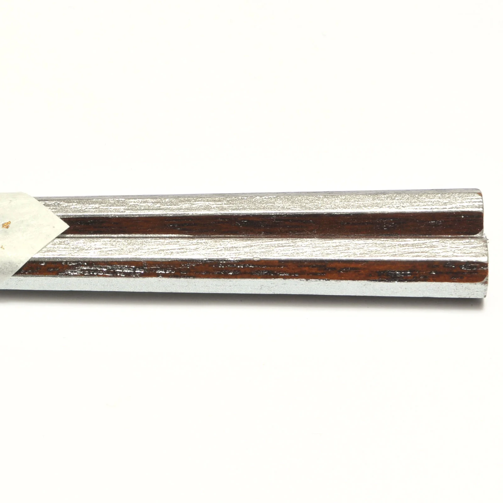 Wajima Lacquer Chopsticks  - Suri urushi Hakkaku Silver - 22.5cm - Image 4