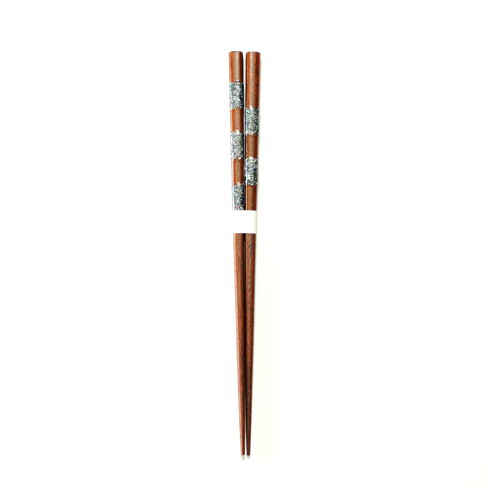 Wakasa Lacquer Chopsticks - Kai ichimatsu - 23cm