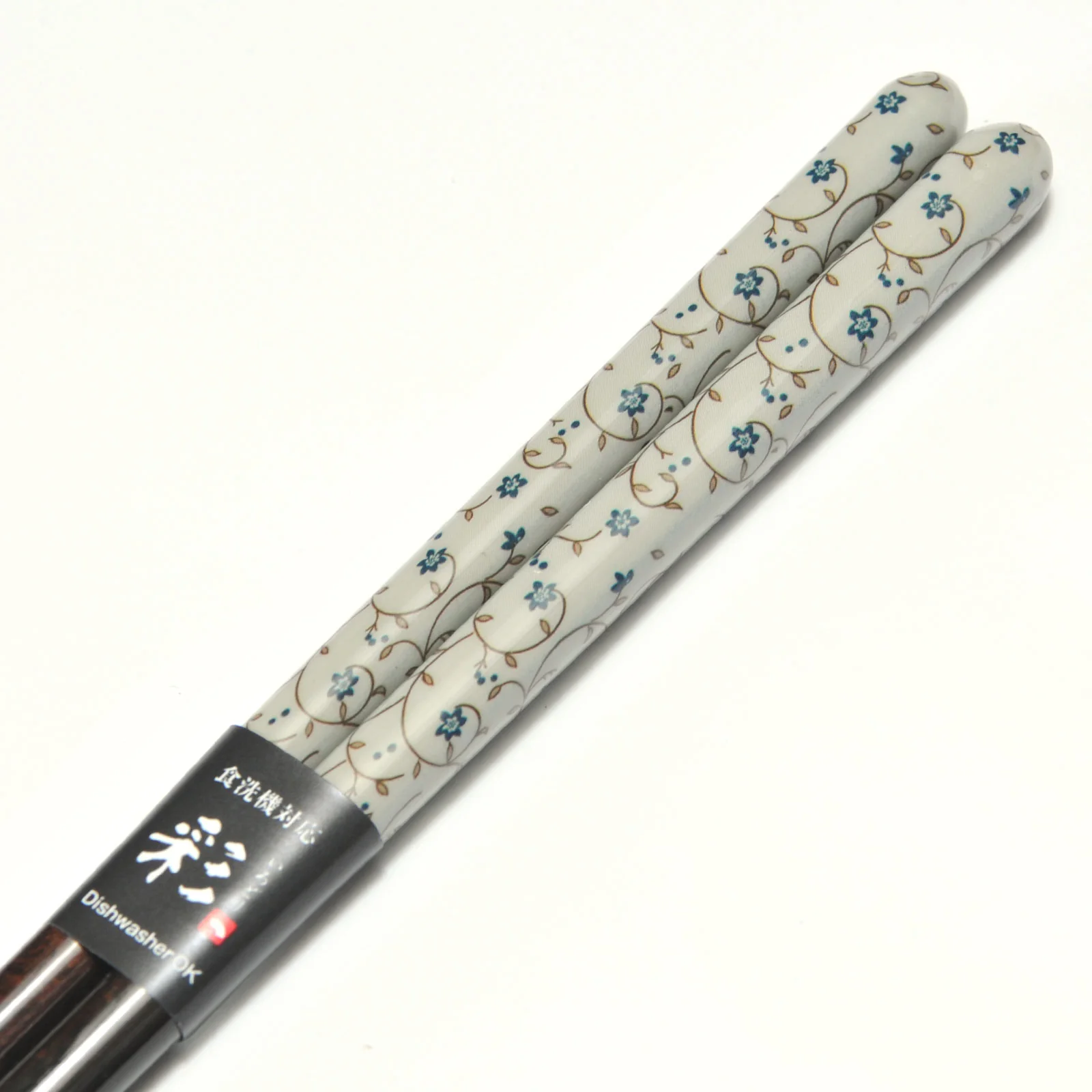 Wakasa Lacquer Chopsticks  - Pottery style Sweet Blue - 23cm - Image 2