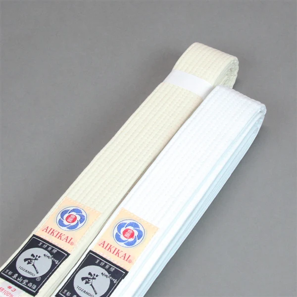 White Aikido Obi - Image 3