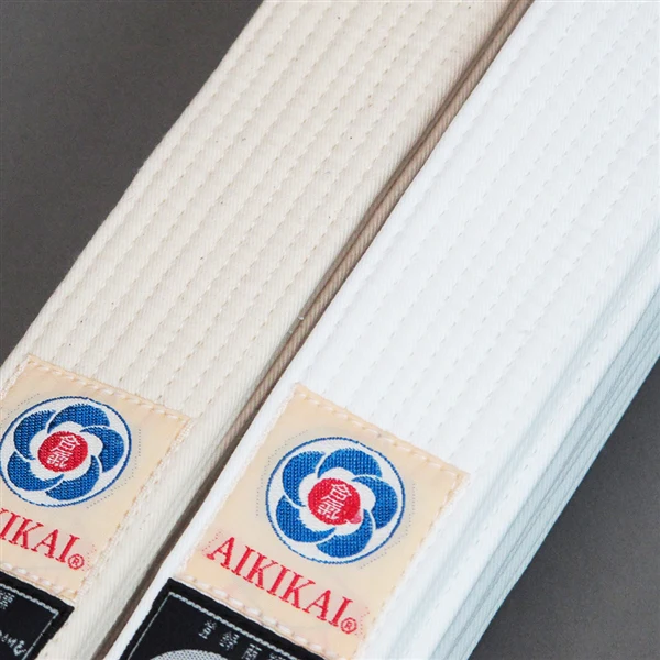 White Aikido Obi - Image 4