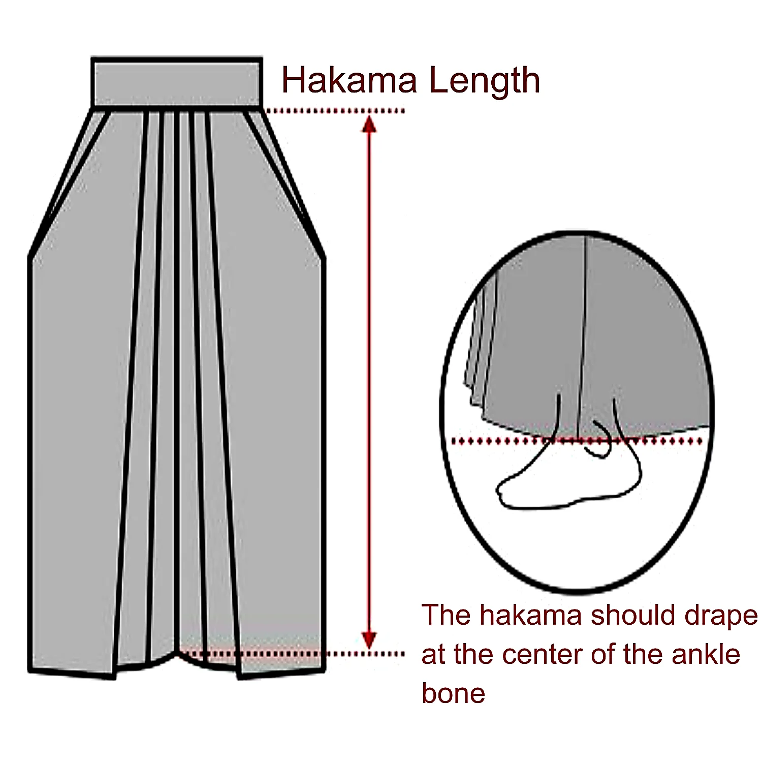 Women's All Purpose Kyudo Hakama - Image 4