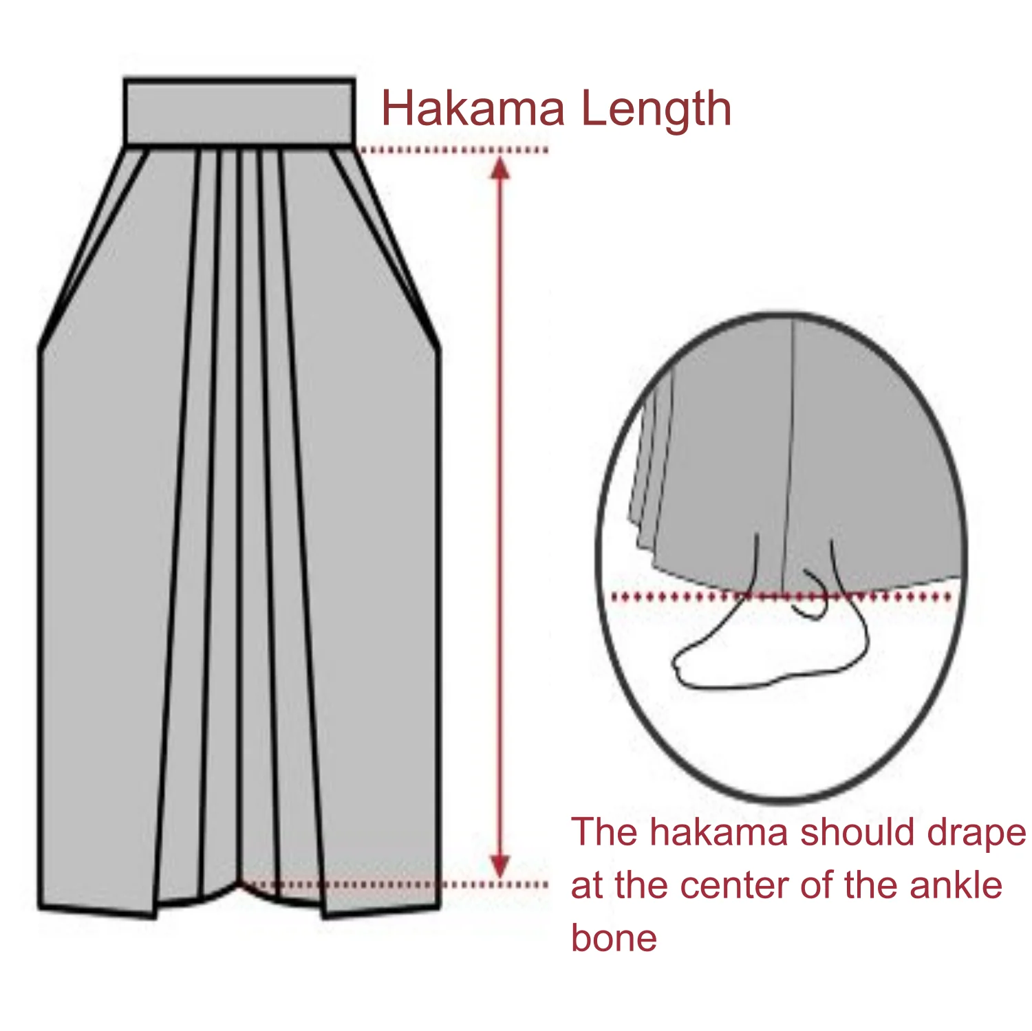 Women's Summer Kyudo Hakama - Image 5