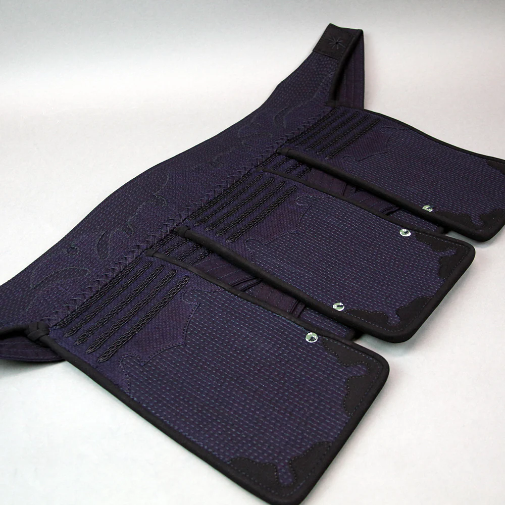 Yoroi Blue Tombo 4mm Orizashi Bogu Set - Image 10